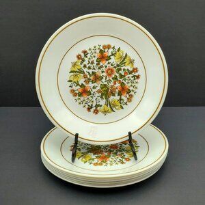 Corelle Indian Summer Luncheon Plates Corning Autumn Floral Salad Plates